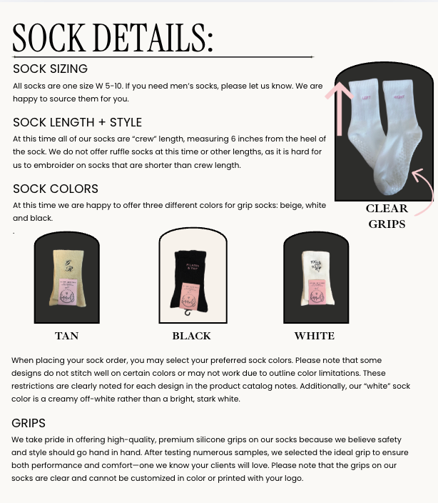 Book Socks (Grip)