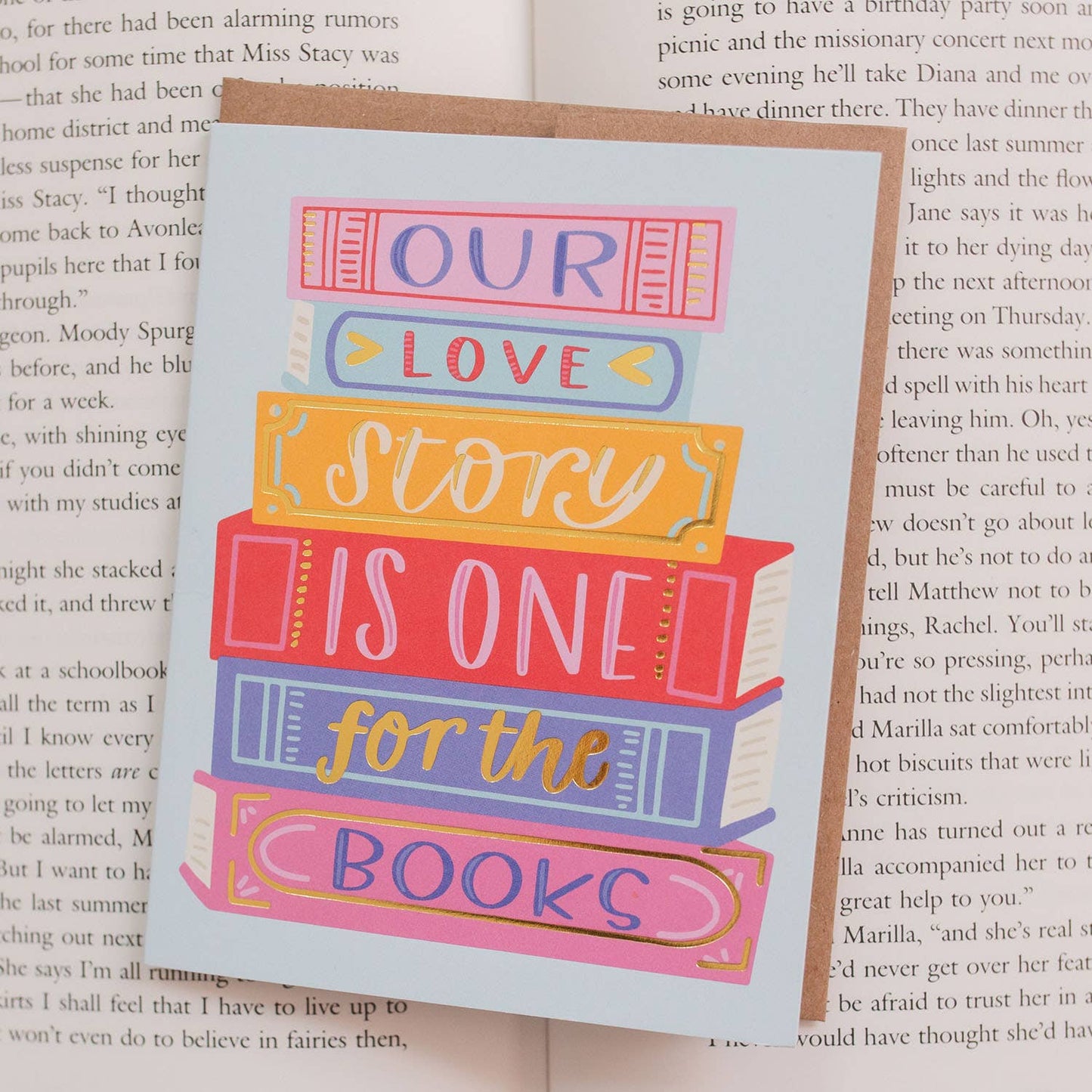 Our Love Story Greeting Card
