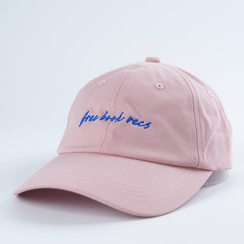 Free Book Recs 📚 Bookish Baseball Hat