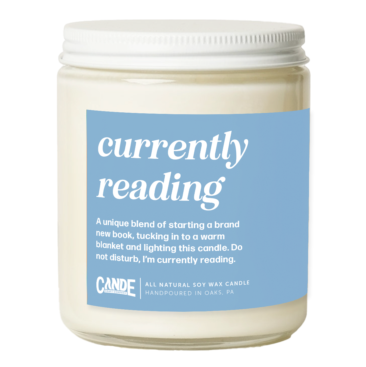 Currently Reading Scented Candle