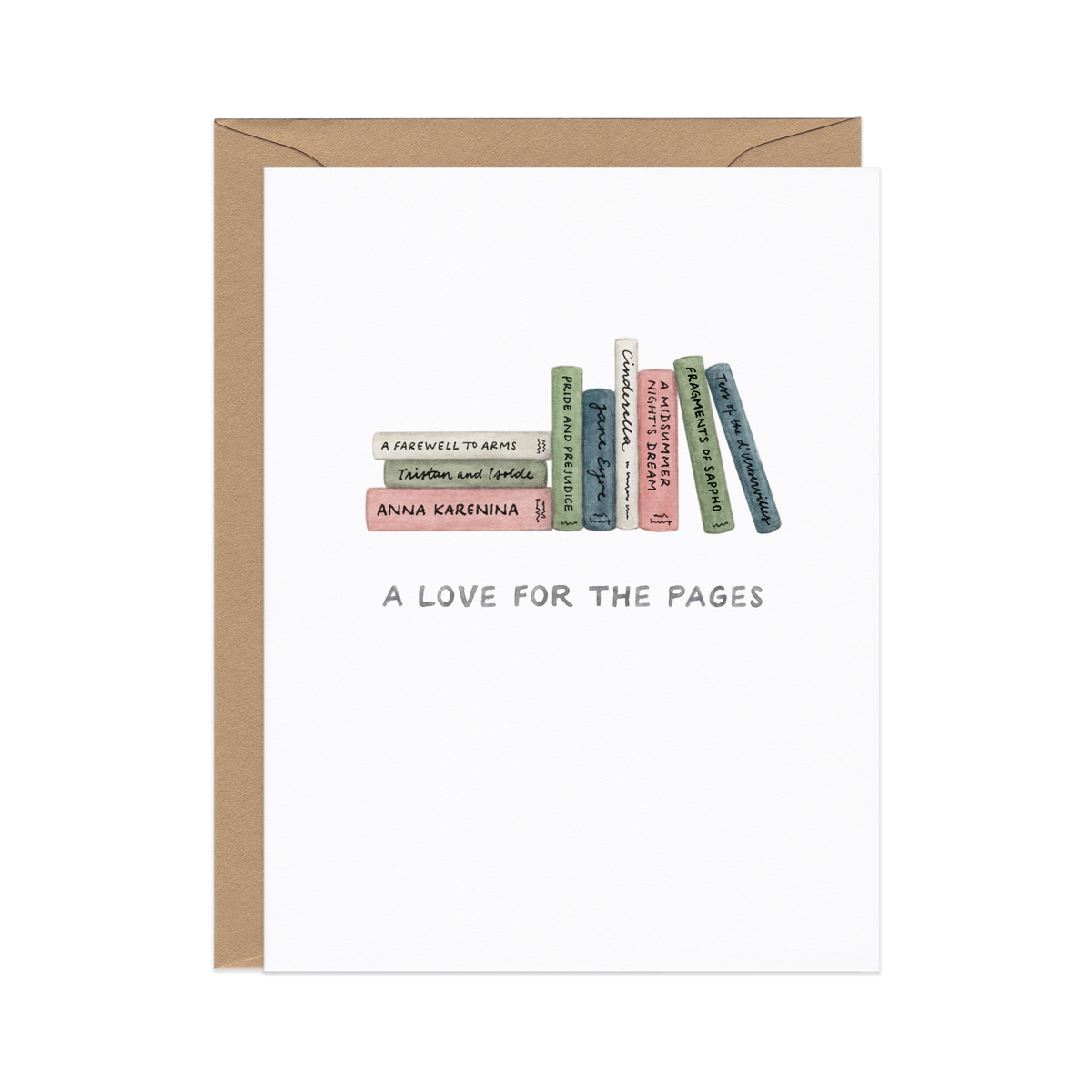 Love For the Pages Card