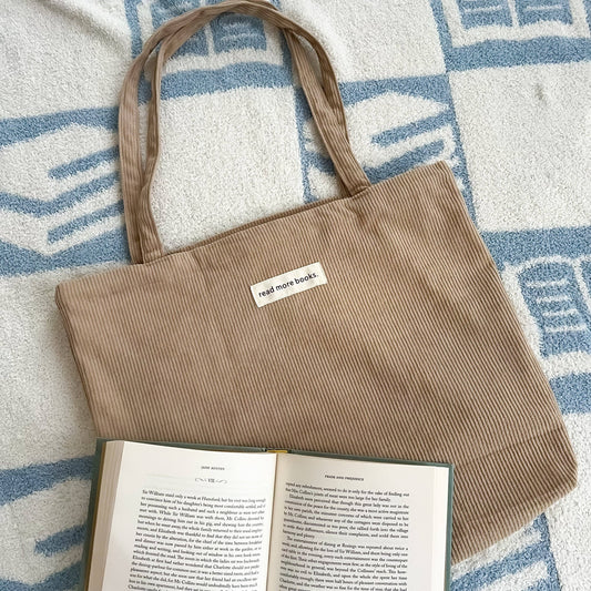 Read More Books Corduroy Tote
