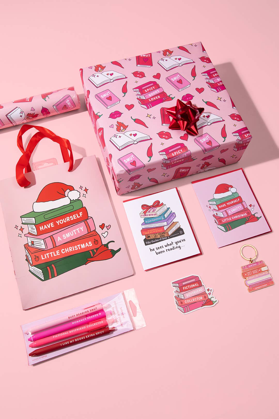 Smutty Little Christmas Romance Books Gift Bag