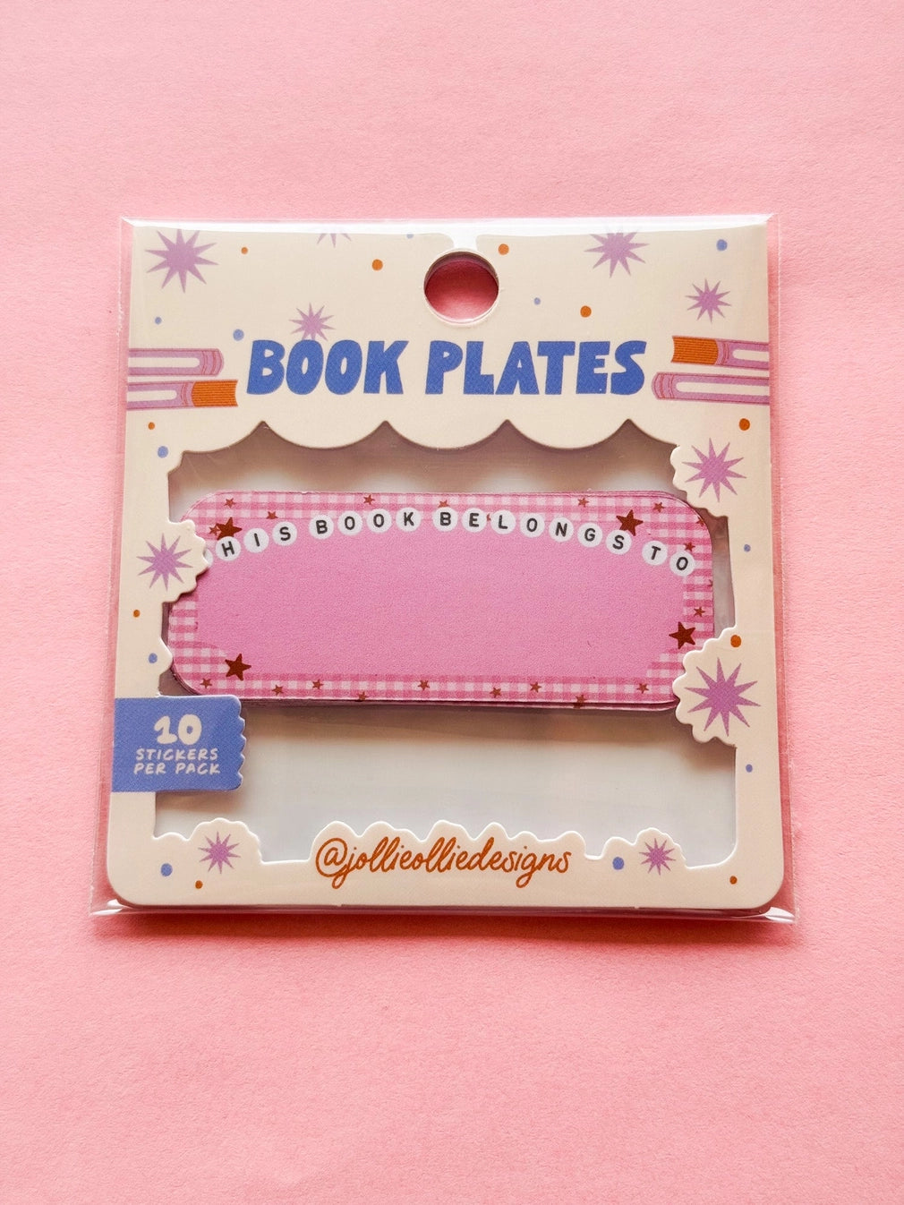 Personal Book Plate Sticker Pack