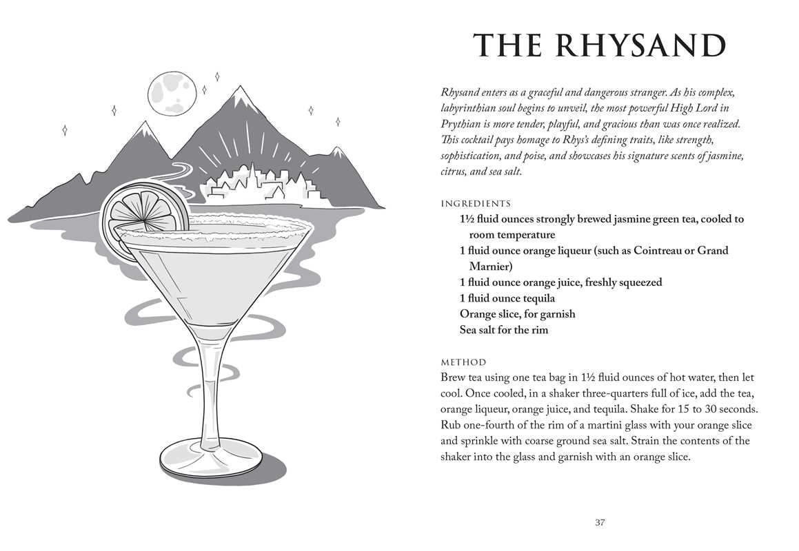 The Unofficial A Court of Thorns and Roses Cocktail Book by J.  Becker