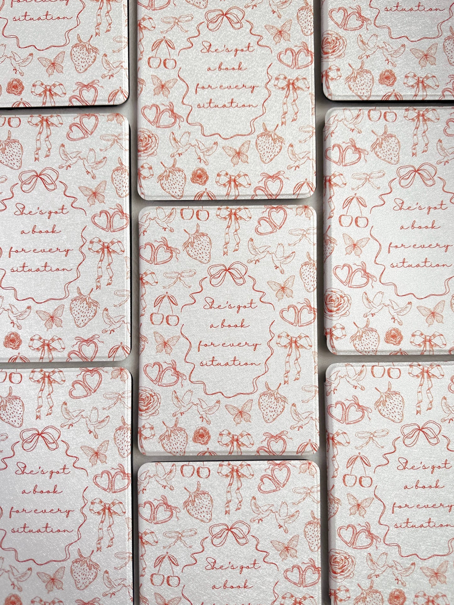 She's Got A Book For Every Situation - Kindle Case