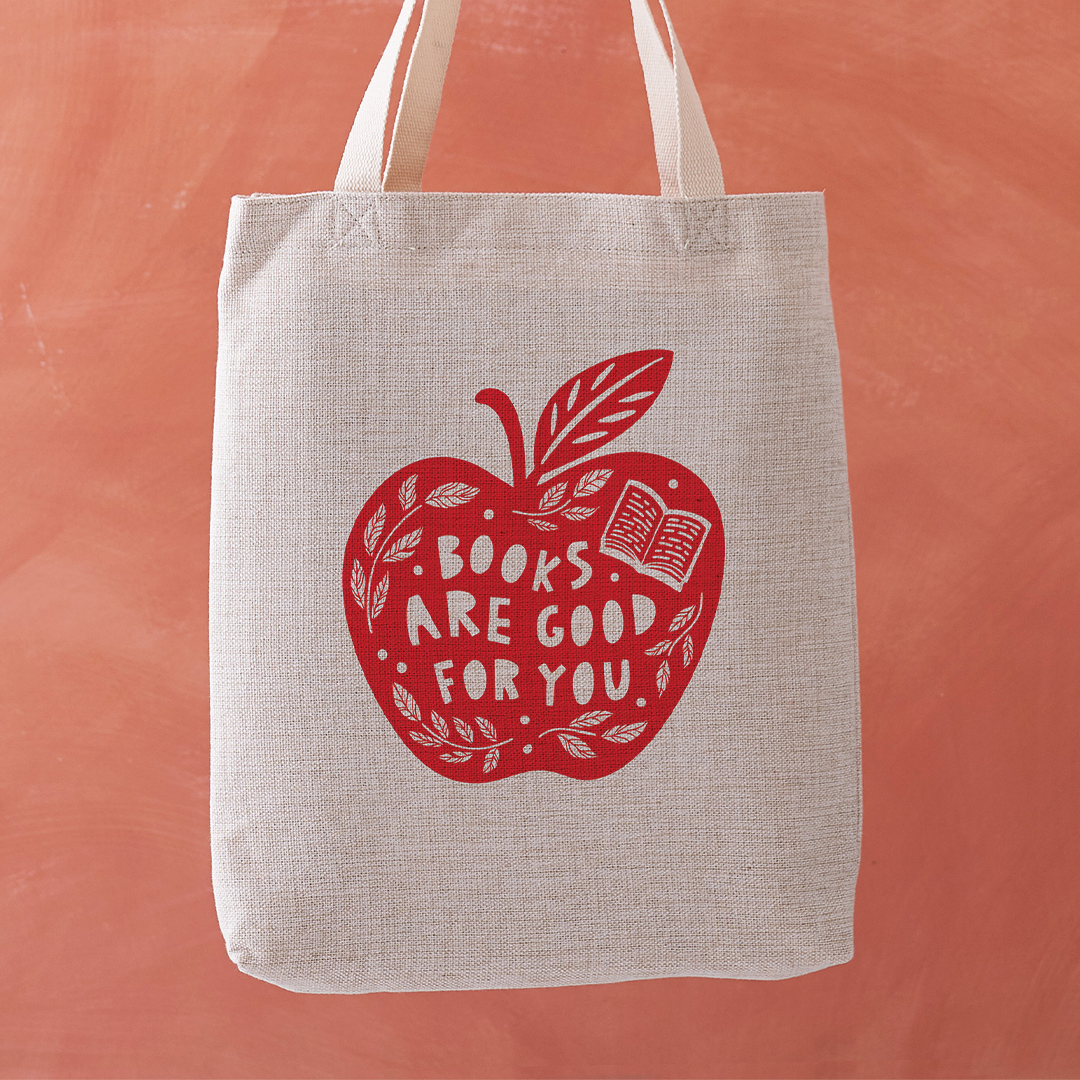 Books are good for you - Literary Tote Bag