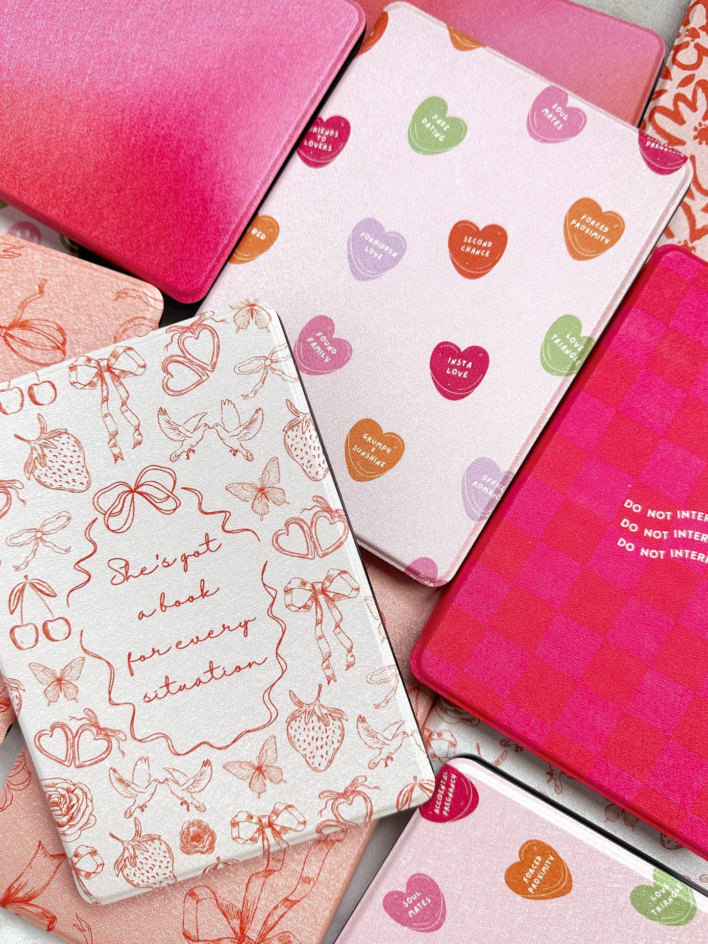 She's Got A Book For Every Situation - Kindle Case