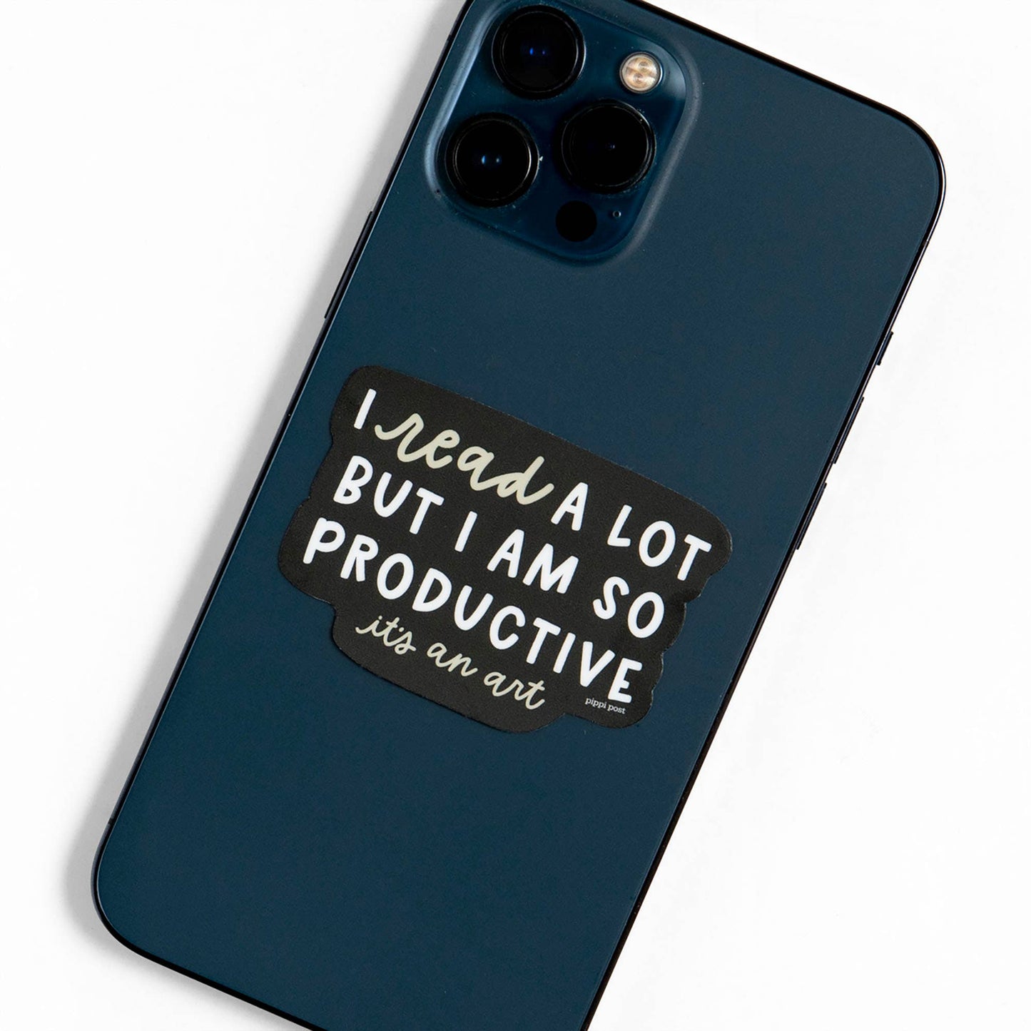 I Read A Lot Decal Sticker