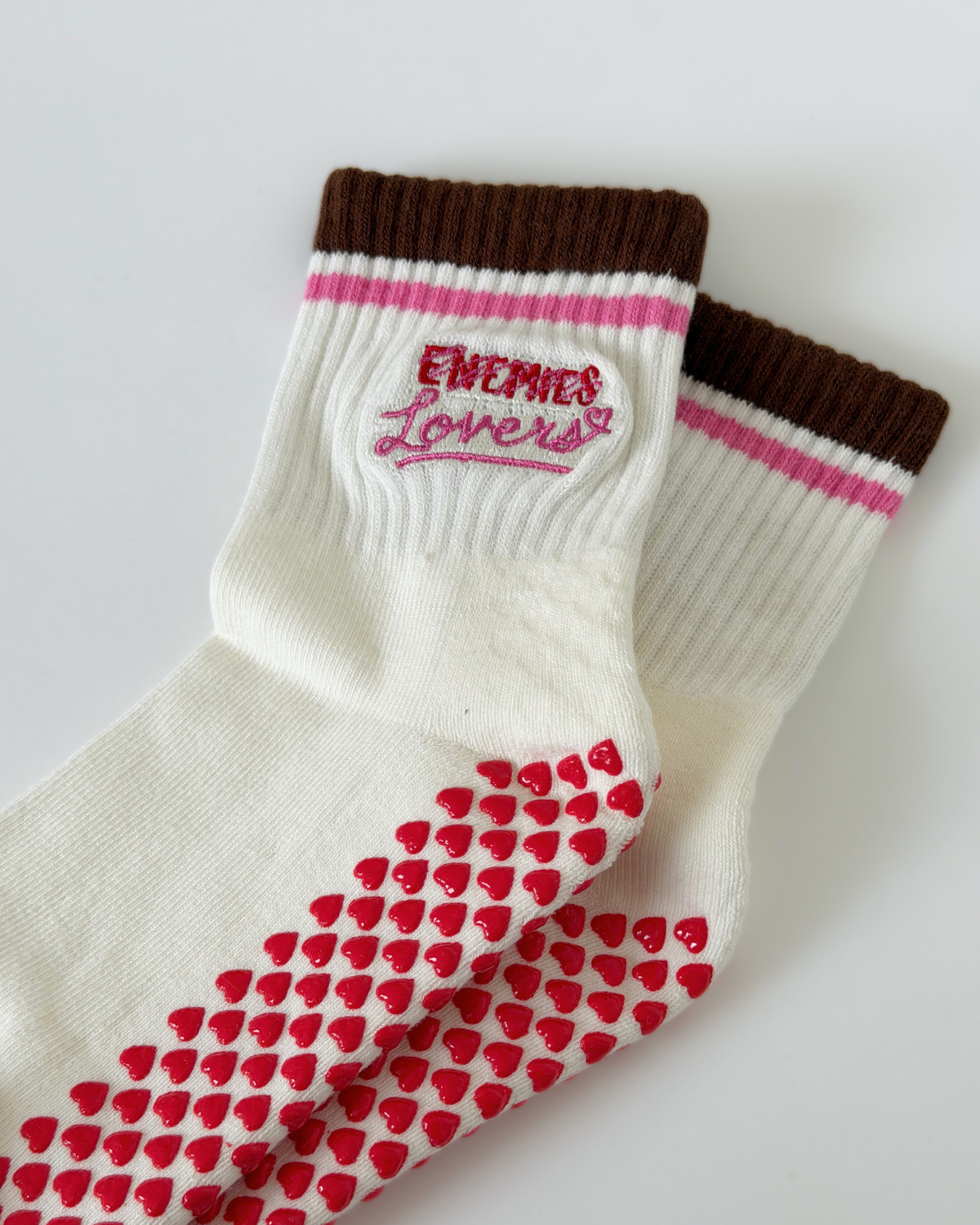 Bookish Quote Embroidered Socks